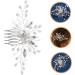 Didiseaon Bridal Pearl Comb Rhinestone Hair Comb Rhinestone Hair Clip Hair Accessories for Bride Bridal Hair Clip Bridal Headpiece Barrettes for Girls Women's Manual Abs Hair up - Buy Online on GoSupps.com