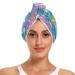 Unicorns Flying in Rainbow Sky Hair Drying Towels for Women Microfiber Hair Turbans for Wet Hair Curly Hair 2 Pack