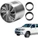 Auto-Anxiety Turbolator for SUVs | Air Intake Tower Bonator | Premium Car Accessories & Power Modification Parts - Universal Fit for Travel & Mobile Homes | Cabrio PW Tools Silver - Buy Online on GoSupps.com