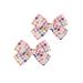 Donut Jumbo Bow Clips Doughnut Large Bowknot Hairclips Donut Big Bows Hair Pin BBG45 (C)