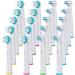 Ortho & Power Tip Bristle Replacement Heads - 20-Pack | For Oral-B Electric Toothbrush | Dupont Bristles | Interproximal Clean & Orthodontic Brushes | Retainers - Buy Online on GoSupps.com