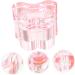 Healeved Nail Art Liquid Holder bowl manicure with cover bracket nail art cup Multifunction cup glass dish Acrylic Nail Dish major s with lids nail art dish cup Pen wash cup pink tool 7x5.6cm Pink - Buy Online on GoSupps.com