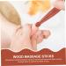 FRCOLOR 6 STK Wooden Acupressure Stick Massage Device - Portable Hand Massager for Relaxation & Pain Relief - Fragrant Red Pear Wood - Buy Online on GoSupps.com