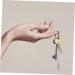 DOITOOL Lash Extension Supplies 10 Pcs Keychain Mascara Brush Golden Ring Miss With Diamond Empty Mascara Wand - Buy Online on GoSupps.com