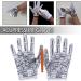 Buy Reusable White Massage Gloves for Hand Reflex Zone & Acupressure - K3F5 Peeling Tools - International Shipping Available - Buy Online on GoSupps.com