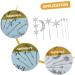 Mikinona 1 Set Fringe Bobby Pin Hair Accessories Wedding Hair Accessories for Women Side Clip Rhinestone Barrettes Girl Hair Clips Hair Barrette Hair Clips Star Hair Clip Alloy - Buy Online on GoSupps.com