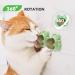 Shop AUCENIX Catnip Balls for Cats - Natural Rolling Cat Toys for Dental Health & Fun (2 Pack - Green) - Buy Online on GoSupps.com