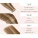 YDDM Invisible Tape Extensions - 20Pcs 60cm Real Hair (P6/613) | 24inch Skin Weft Extensions for Seamless Volume and Length - Buy Online on GoSupps.com