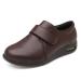Men  s Diabetic Orthopedic Slippers Elderly Arthritis Edema Orthopedic Shoes House Anti Slip Shoes Extra Wide Surgery Recovery Shoe for Swollen Feet Plantar Fasciitis ( Color : Brown  Size : 12 )