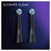 Oral-B iO Ultimate Clean Electric Toothbrush Head - Twisted & Angled Bristles - Pack of 2 (Black) - Buy Online on GoSupps.com