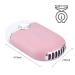 Afounda Rechargeable USB Mini Portable Fan for Eyelash Extension & Nail Dryer - Pink - Buy Online on GoSupps.com