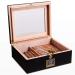 Cigar Boxs Humidors Cigar Humidor with High Precision Front Digital Hygrometer Humidifier Gel All Made by Spanish Celeather Cigar Case Desktop Cecigar Humidor Cabinetglass - Buy Online on GoSupps.com
