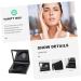 Housoutil 8 Pcs Blush Box Eyeshadow Box Cosmetic Containers Clear Cosmetic Case Makeup Containers Plastic 5x5cmx2pcs Blackx2pcs - Buy Online on GoSupps.com