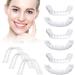 Fake Teeth  6 PCS Dentures Teeth for Women and Men  Dental Veneers for Temporary Teeth Restoration  Nature and Comfortable to Protect Your Teeth and Regain Confident Smile  Natural Shade-A