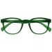 Opulize Pop Reading Glasses Fun Round Matt Frame Moss Green Spring Hinges Scratch Resistant Mens Womens R2-6 +1.00 Smooth Matt Moss Green +1.00 Magnification