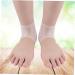 Healeved 3 Pairs Protective Sleeve Cushion Sleeves Pedicure Heel Crack Heel Soreness Relief Shoe Inserts White Sports Men and Women - Buy Online on GoSupps.com