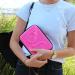 Glucology Oversize Diabetes Accessories Bag - Red Organizer for Blood Sugar Test Strips Glucose Monitor & Tablets - Buy Online on GoSupps.com