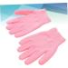 Housoutil 1 Pair Gelt Natural Gloves Cuticles Gloves Gauntlet Gloves Whiten Gloves Mittens Overnight Sleeping Gloves Spa Gloves Moisturizing Gloves Hand Muffs Essential Oil Care - Buy Online on GoSupps.com