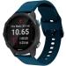 GOSETH Garmin Forerunner 245/Vivomove Sport 20mm Silicone Band Replacement - Dark Blue/Gray/Black - Buy Online on GoSupps.com