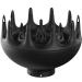 Black Orchid Hair Diffuser for Curly and Wavy Hair - Universal Attachment for Blow Dryers 1.71-1.83 inch Nozzle - Professional Styling Tool - Buy Online on GoSupps.com