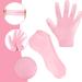Moisturising Socks and Gloves Set 2PCS Silicone Sock and Gloves for Women Spa Gel Socks Hand Foot Care Pedicure Sock Anti Slip Aloe Socks for Repairing Dry Cracked Hands Feet Heels - Buy Online on GoSupps.com