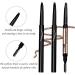 Eyebrow Liner Pencil - Double-Ended Ultra-fine Eyebrow Pencil | PAuto-Rotating Eyebrow Pencil Waterproof Eyebrow Makeup Pencil Liner for Lasting Eyebrow Makeup Light Brown - Buy Online on GoSupps.com