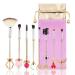 8PC Sailor Moon Makeup Brush Set - Softborn Blending Brushes & Pink Bag | International Shipping Available - Buy Online on GoSupps.com