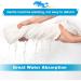 SWEET DOLPHIN Bamboo Baby Bath Towel - Ultra Absorbent Hooded Towels for Babies - Pack of 3 Soft Flowered Towels 30x30 Inch - Baby Registry Gifts - Buy Online on GoSupps.com