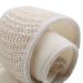 AKOAK Natural Cotton and Linen Bath Towel with Exfoliating Massage Brush - 1 Pack - Buy Online on GoSupps.com