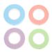 GLEAVI 4 Rolls Eyelash Eyelid Tape Breathable Eyelash Tapes Invisible Tape Double Eyelid Tape Grafting Eyelash Tapes Protective Agent Non-woven Fabric Miss Cosmetic