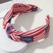 FOMIYES Independence Day Headband 4th of July Hair Scrunchie American Flag Headband Patriotic Hair Accessory for Women Girls - Buy Online on GoSupps.com