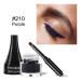 Go Ho Purple Gel Eyeliner Pot - High Pigmented Matte Eye Makeup with Brush for Women - Buy Online on GoSupps.com