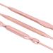 3pcs Stainless Steel Earpick Set - Double Ended Wax Remover & Cleaner Curette Spoon - Buy Online on GoSupps.com