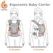 Ergobaby 360 All-Position Baby Carrier with Lumbar Support, 12-45 lbs, Carbon Grey Cool Air Mesh - Buy Online on GoSupps.com
