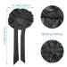 Satin Hair Bonnet for Sleeping - Jumbo Size Black Silk Bonnet for Long Curly Hair | Women's Tie Band Bonnet - Buy Online on GoSupps.com