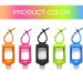8 PCS Hand Sanitizer Holder Keychain 60ml/2oz - Portable Leakproof Squeeze Bottles with Flip Cap - Travel Size Bottles with Silicone Keychain - 8 Pack - Buy Online on GoSupps.com
