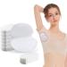 Underarm Sweat Pads Armpit Sweat Pads 100 Packs Premium Quality Fight Hyperhidrosis for Women and Men Comfortable Unflavored Non Visible Extra Adhesive Disposable Non Sweat Armpit Protection White1