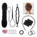 Topdirect 31.5 inch Synthetic Hair Wig Training Head - DIY Hairstyle Set with Holder in Rose Red - Perfect for Hairdressers - Buy Online on GoSupps.com