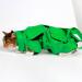 Baoblaze Pet Cat Restraint Bag for Claw Grooming - Green SS | Safe & Comfortable Grooming Solution for Cats - Buy Online on GoSupps.com