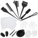 PACKOVE Kit De Teinture Cheveux Avec Bols M langeurs Et Peignes Pour Coloration Capillaire Facile