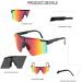 FAST STEP Sports Sunglasses - Unisex Polycarbonate Frame Cycling Glasses | UV400 Protection for Outdoor Activities - Buy Online on GoSupps.com