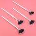 SAVITA 4Pcs Fan Brushes Fan Mask Brush Soft Facial Brushes Tools Facial Mask Applicator Brush Face Mask Brushes Makeup Brushes for Peel Sleeping Mask Mud Mask Makeup(Gradient Brown) 20.5cm/8 inches gradient brown - Buy Online on GoSupps.com