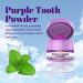 Deodorizing Teeth Whitening Powder Purple Toothpaste Powder Natural Teeth Whitening Toner Effectively Whitens Teeth and Removes Bad Breath (5PCS) - Buy Online on GoSupps.com