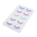 Beavorty 5pairs colored false eyelashes makeup eyelash Color Fiber Eyelash artificial eyelashes dramatic eyelashes Halloween Party Fake Eyelash eye lashes soft artificial fiber 3d cosmetic