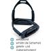 AMKA Joint Black Safety Stirrups - Adjustable 10 12 13 cm Width for Optimal Riding Comfort | International Shipping Available - Buy Online on GoSupps.com
