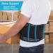 Breathable Mesh Back Support Brace for Men & Women | Magnetic Therapy Waist Trimmer | Lumbar Support Belt for Back Pain Relief and Injury Recovery (M) - Buy Online on GoSupps.com