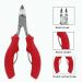Toenail Clippers for Ingrown and Thick Nails Professional Toenail Trimmer Cutters Stainless Steel and Sharp Pointed Tip Ingrown Nail Clipper with Rubber Handle for Men Women and Seniors - Buy Online on GoSupps.com