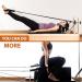 TOBWOLF Pilates Double Loop Straps for Reformer - D-Ring Padded Fitness Straps for Home Gym Workout | Yoga and Pilates Equipment - Buy Online on GoSupps.com