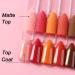 AIMEILI Hema-Free Gel Nail Polish Set with No Wipe Top Coat, Matte Top Coat, Base Coat, and Builder Base - Buy Online on GoSupps.com