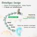 Buy Silicone Pacifier Chain 2-Pack | Adjustable Spring Design for Baby Boys & Girls | Soft Flexible & One-Piece | Green & White - Buy Online on GoSupps.com
